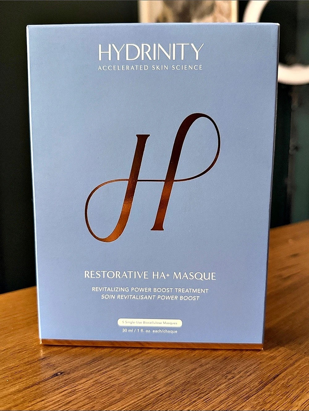 Hydrinity Restorative HA+ Masque Hydrating Face Masque NWT